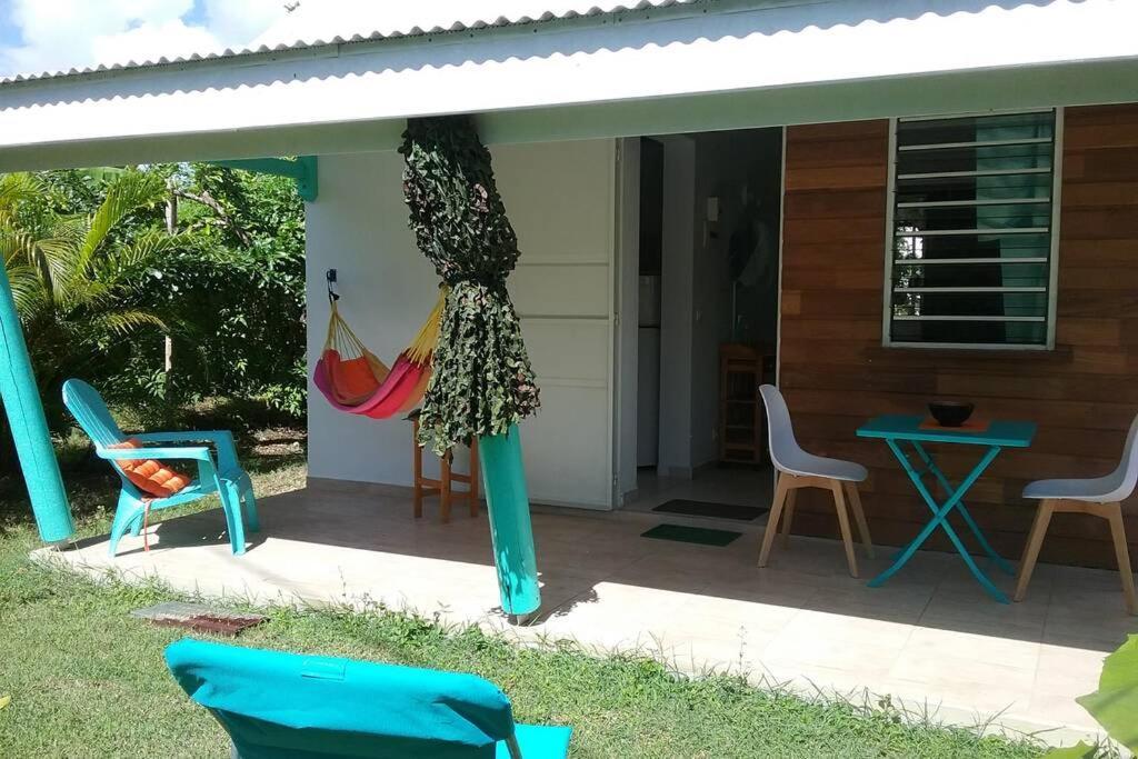 Gite Cajou Dans Jardin Tropical Ventile A Sainte-Anne Kültér fotó