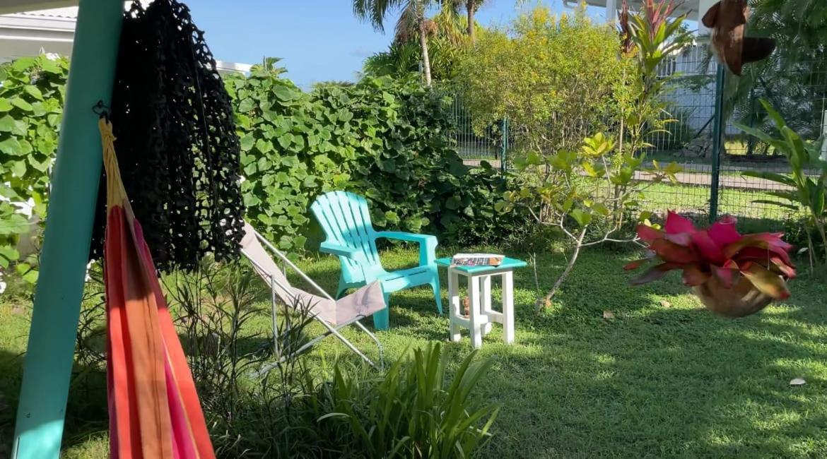 Gite Cajou Dans Jardin Tropical Ventile A Sainte-Anne Kültér fotó