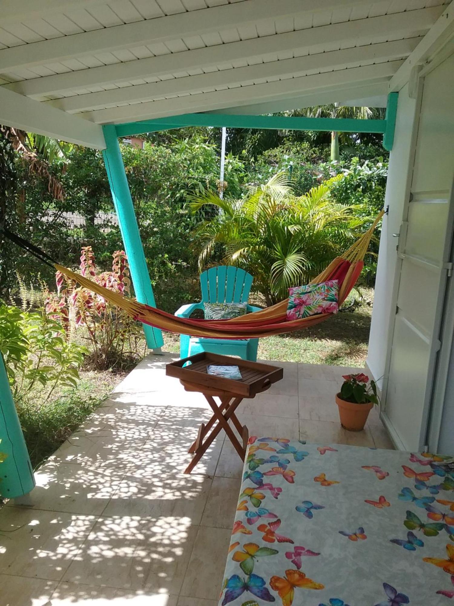 Gite Cajou Dans Jardin Tropical Ventile A Sainte-Anne Kültér fotó
